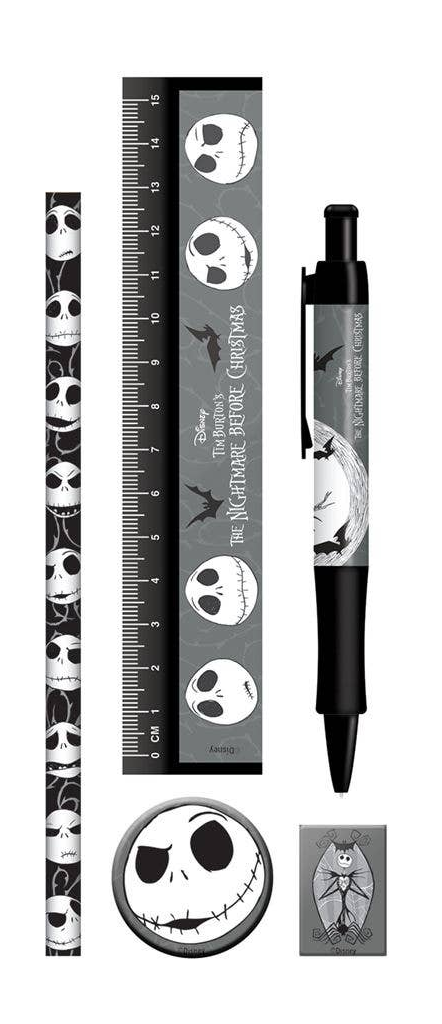 Nightmare Before Christmas Licensed Spooky Stationery Set