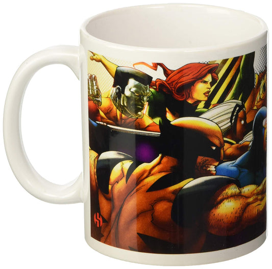 Marvel Comics X-men Wolverine Team Semic Distribution Mug