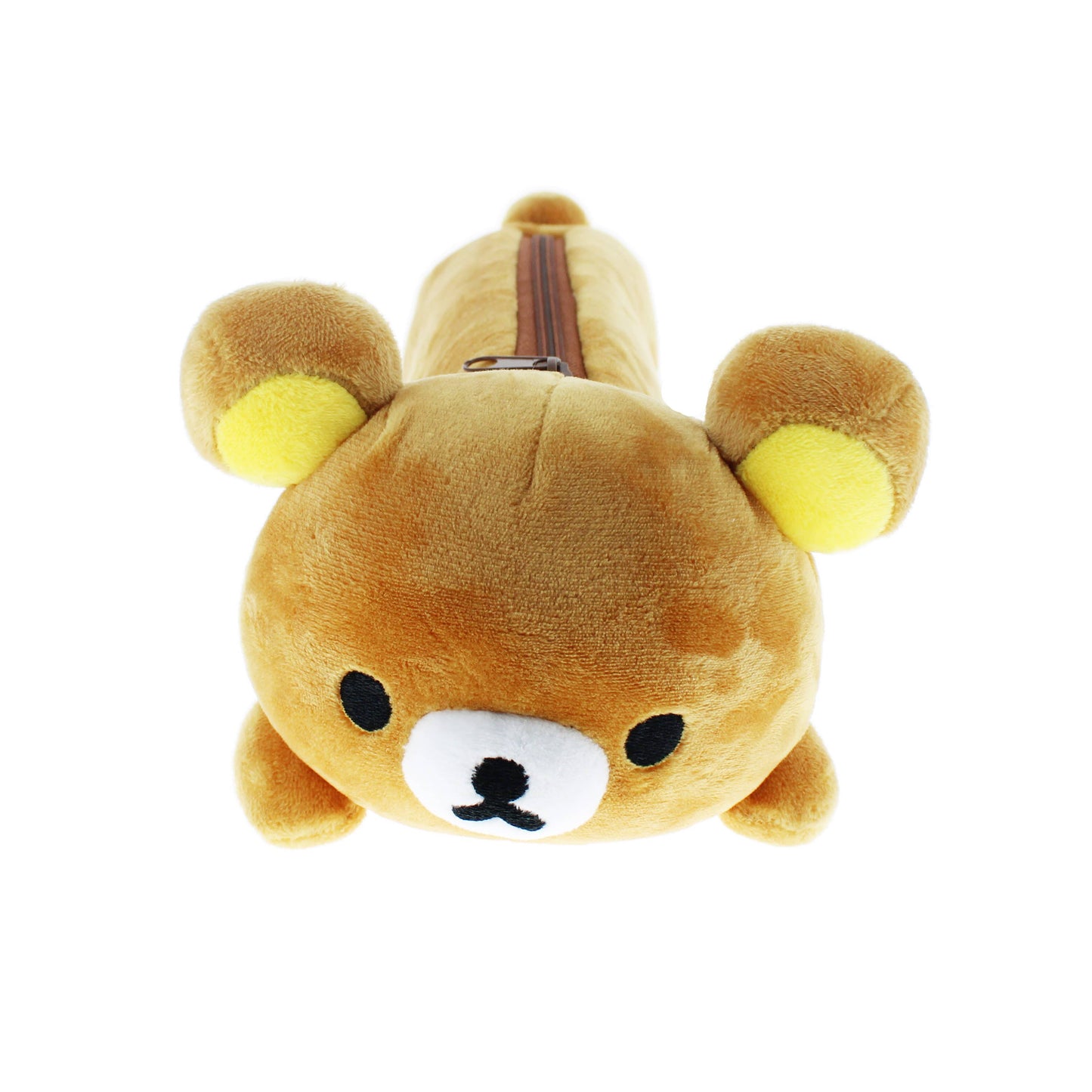Rilakkuma Cute Plush Pencil Case – Officially Licensed Kawaii Stationery Organizer