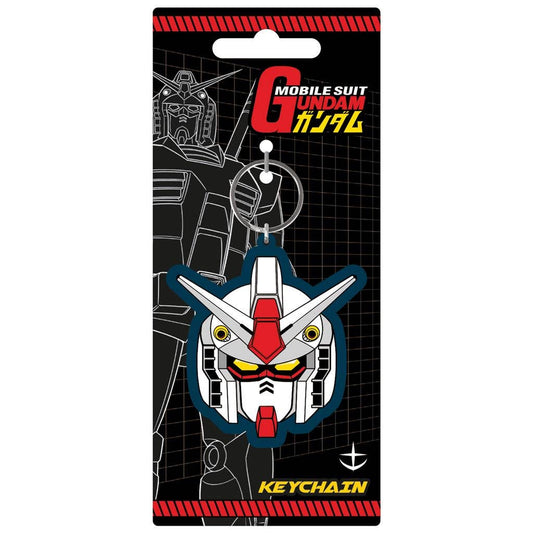 Gundam RX-78-2 Helmet Keychain – PVC Anime Mecha Accessory