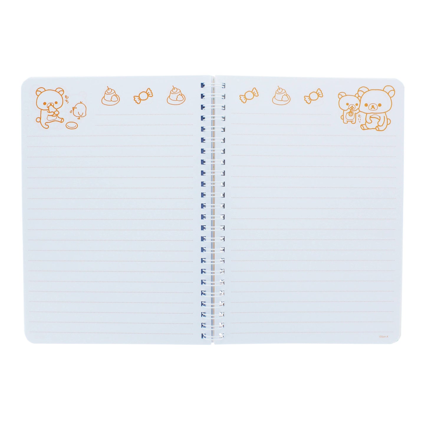 Rilakkuma A5 80 Sheet Licensed Notebook – Cute Kawaii Stationery