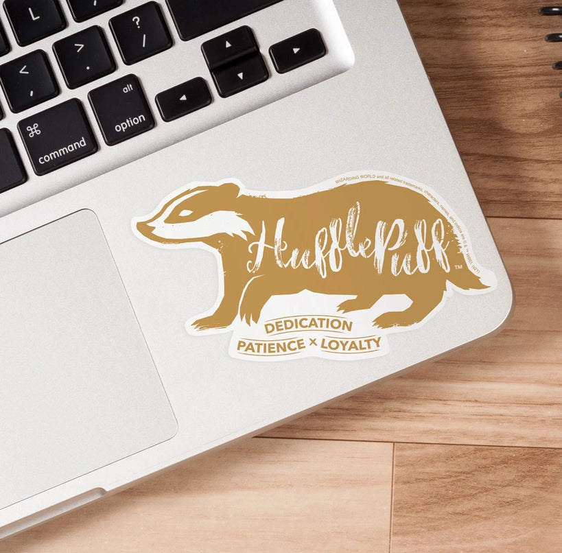 Harry Potter Hufflepuff House Vinyl Licensed Sticker