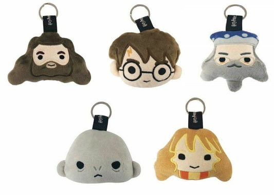 Harry Potter Characters Figural Plush Keyrings – Officially Licensed Collectible Keychain Set