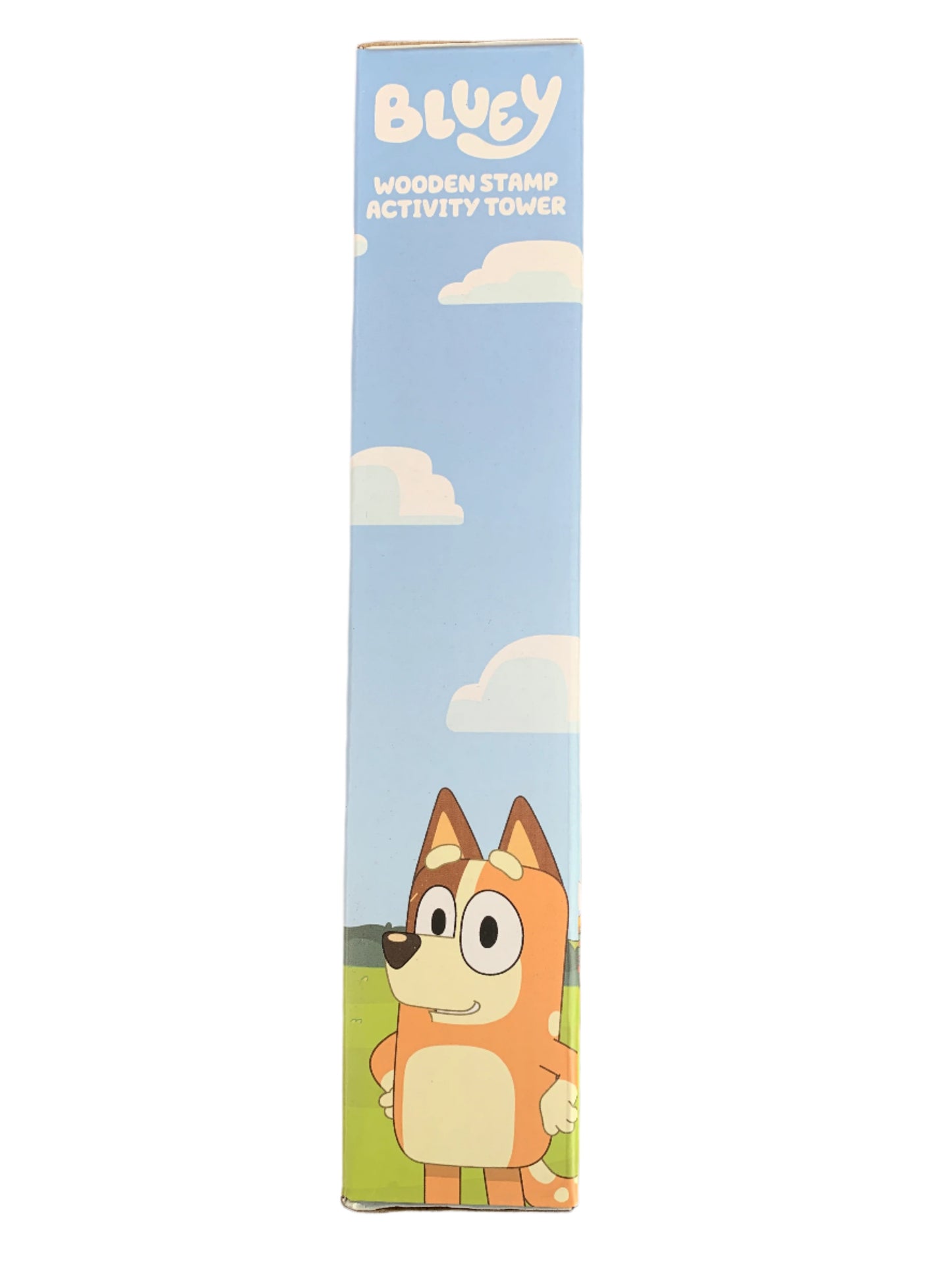Bluey Wooden Stamps Activity Set – 4 Stampers, Ink Pad, Felt Tips & Colouring Sheets – Kids Craft Kit
