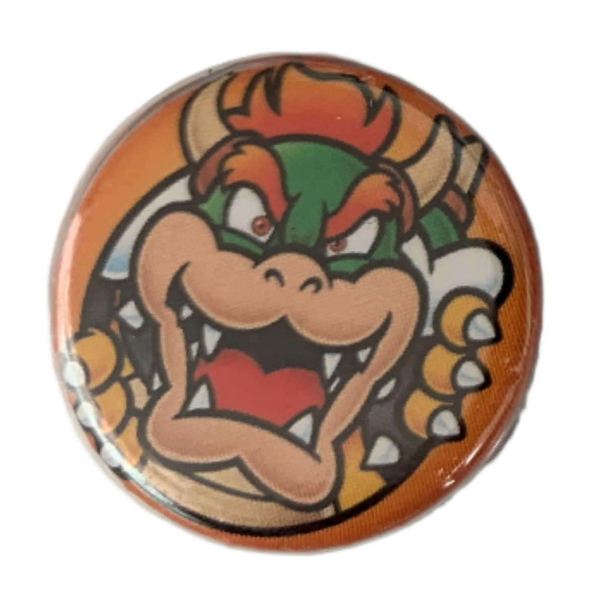 Nintendo Super Mario Badge Pack – Set of 5 Character Pins Featuring Mario, Bowser & Peach