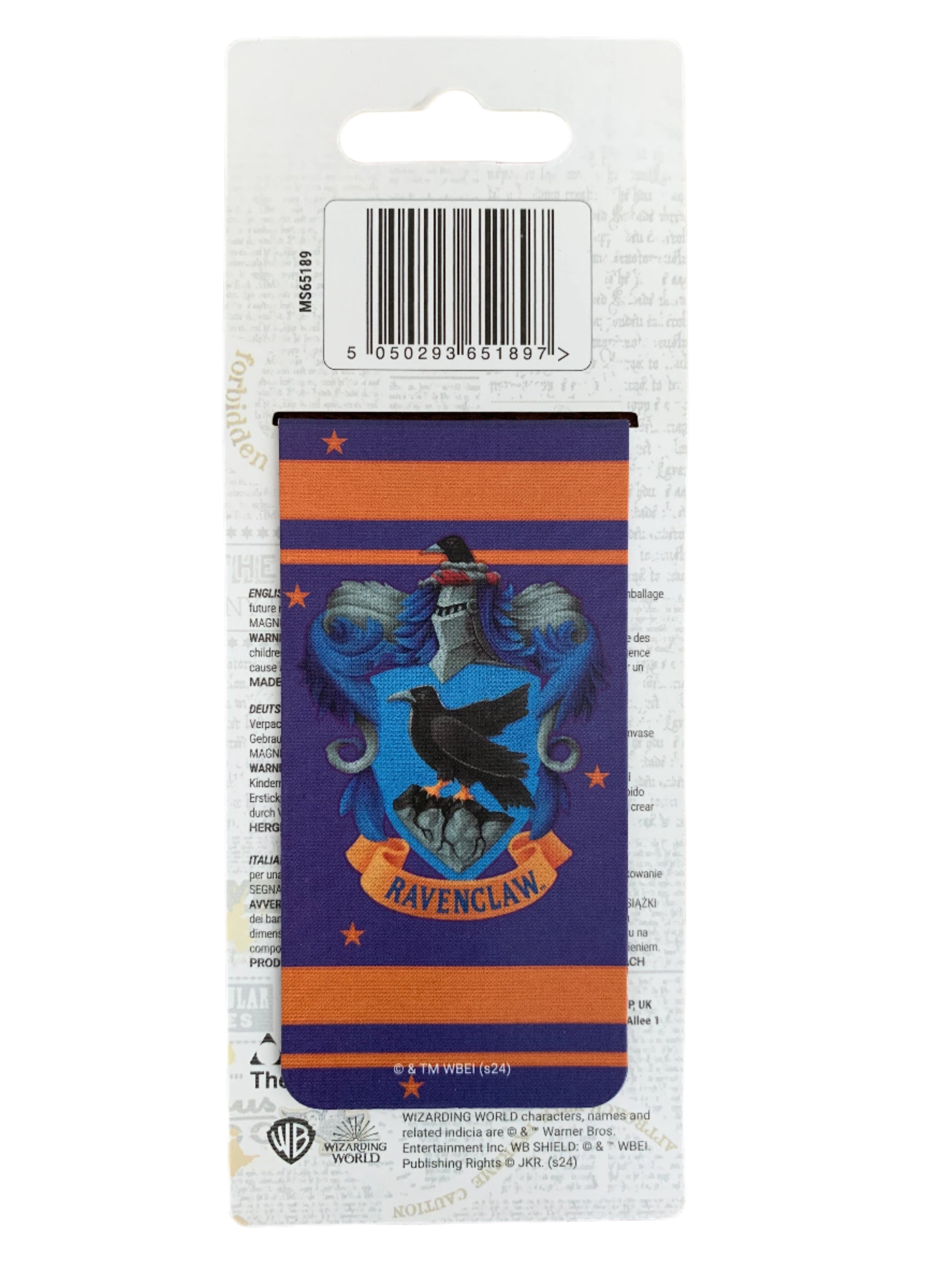 Product packaging with a colorful design on a white background
