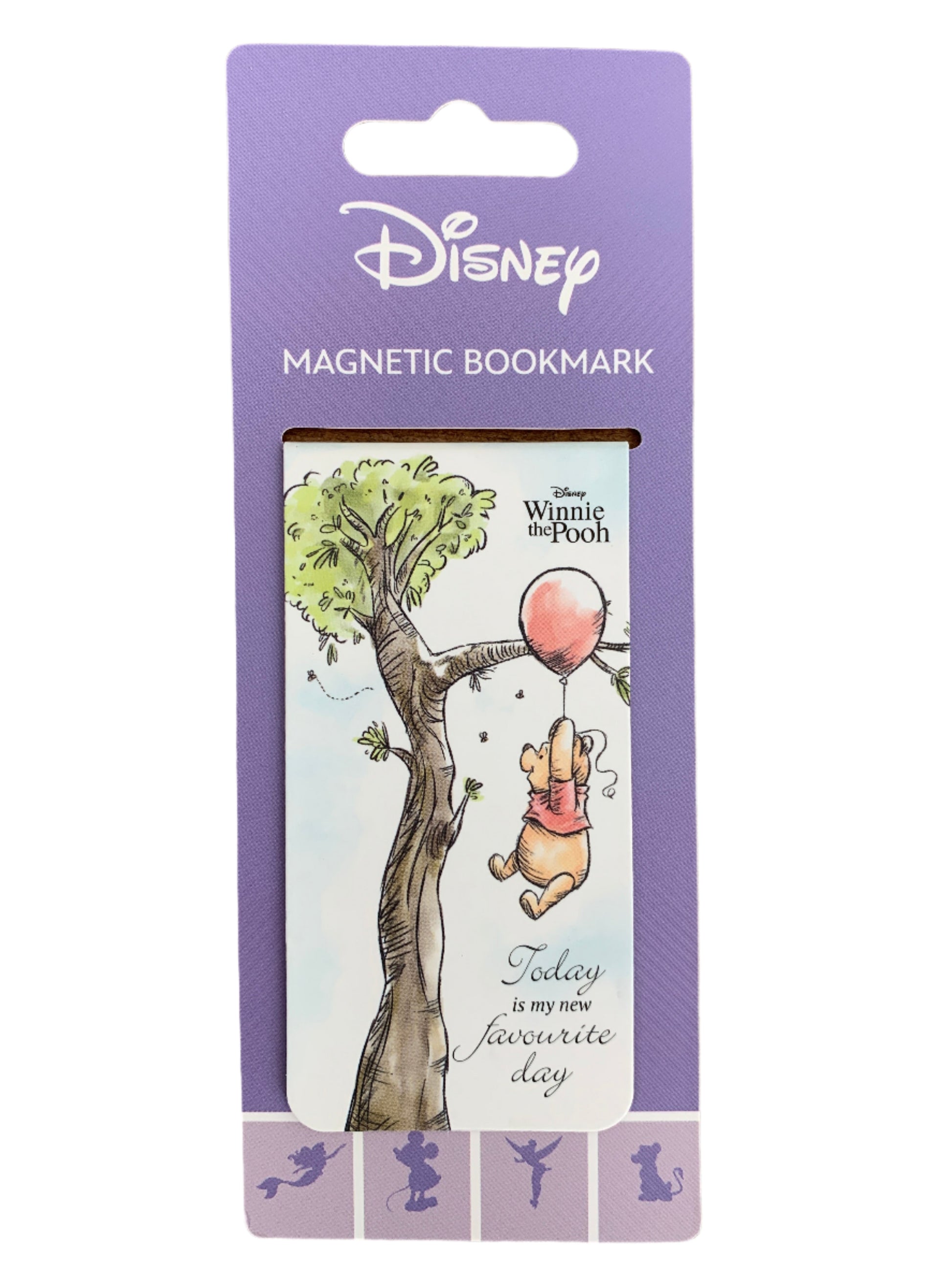 Disney magnetic bookmark with Winnie the Pooh design on a white background