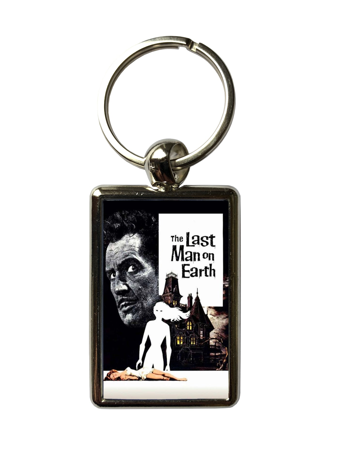 The Last Man On Earth Metal Keyring β Vincent Price Classic Horror Collectible