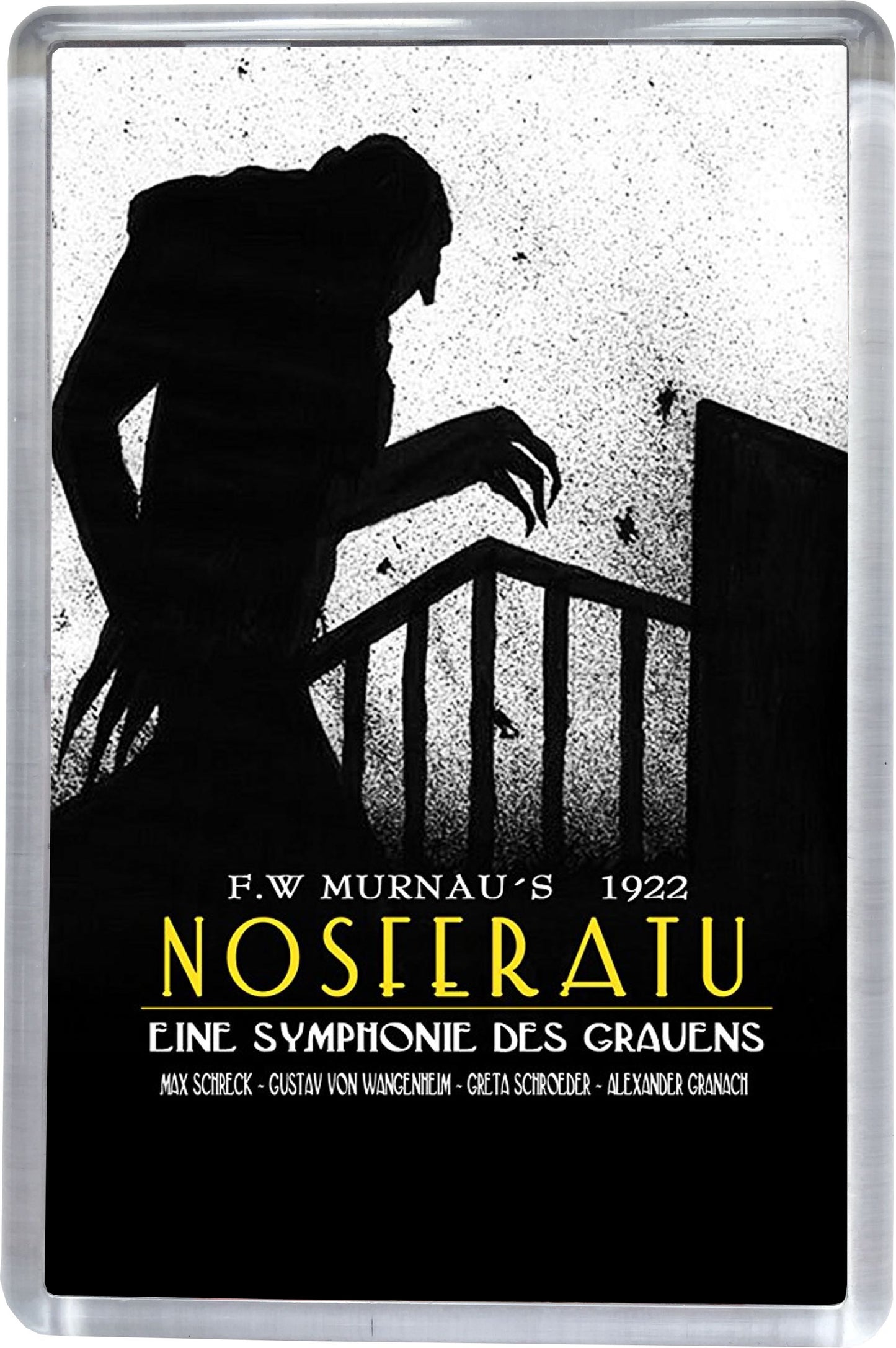 Nosferatu Shadow Classic Horror Movie Poster Fridge Magnet