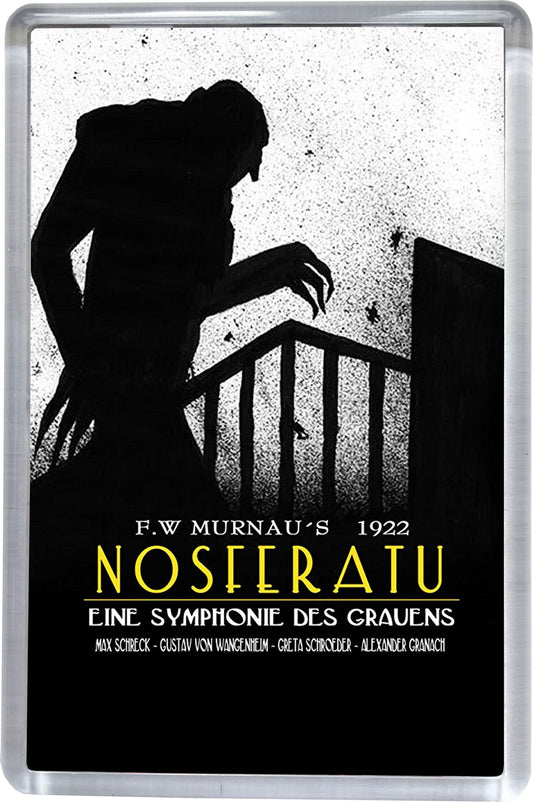 Nosferatu Shadow Classic Horror Movie Poster Fridge Magnet