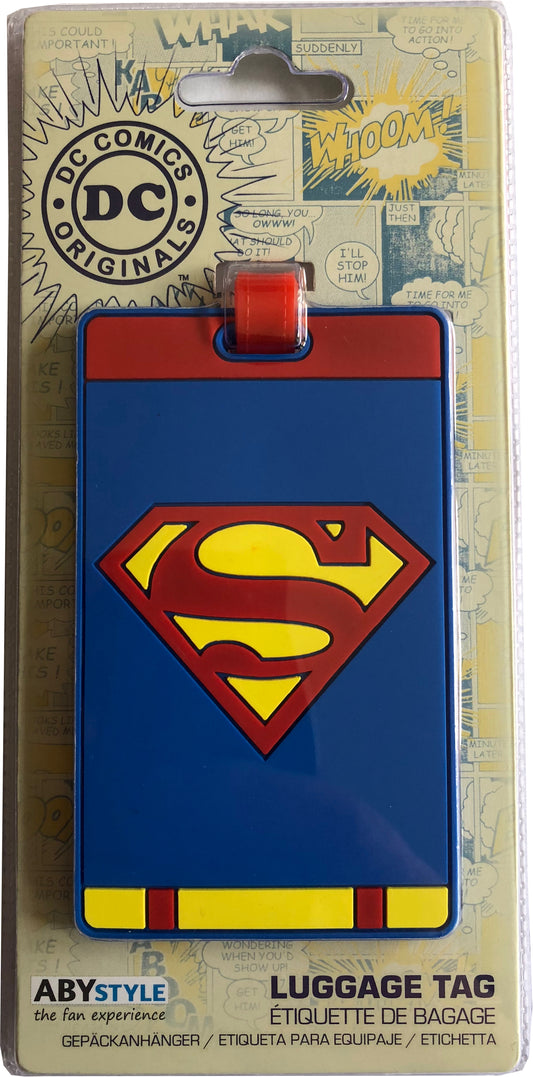 DC Comics Superman PVC Luggage Tag