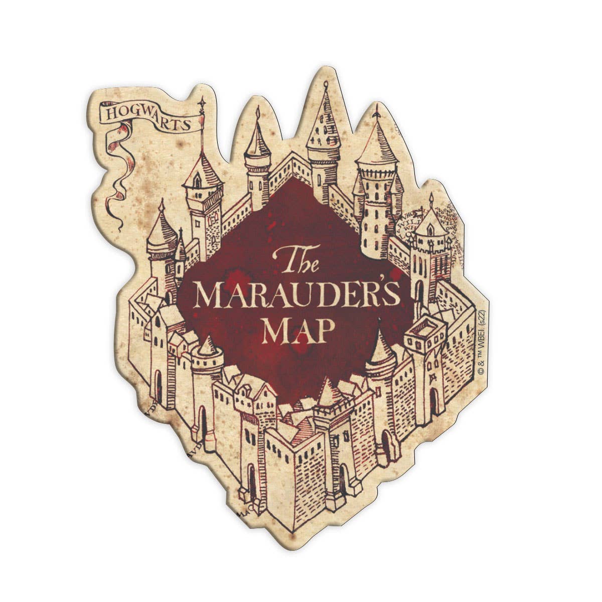 Harry Potter Fridge Magnet - Marauder's Map Officially Licensed