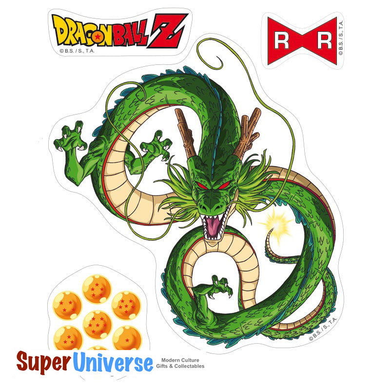 Autocollants sous licence repositionnables Goku de Dragon Ball Z