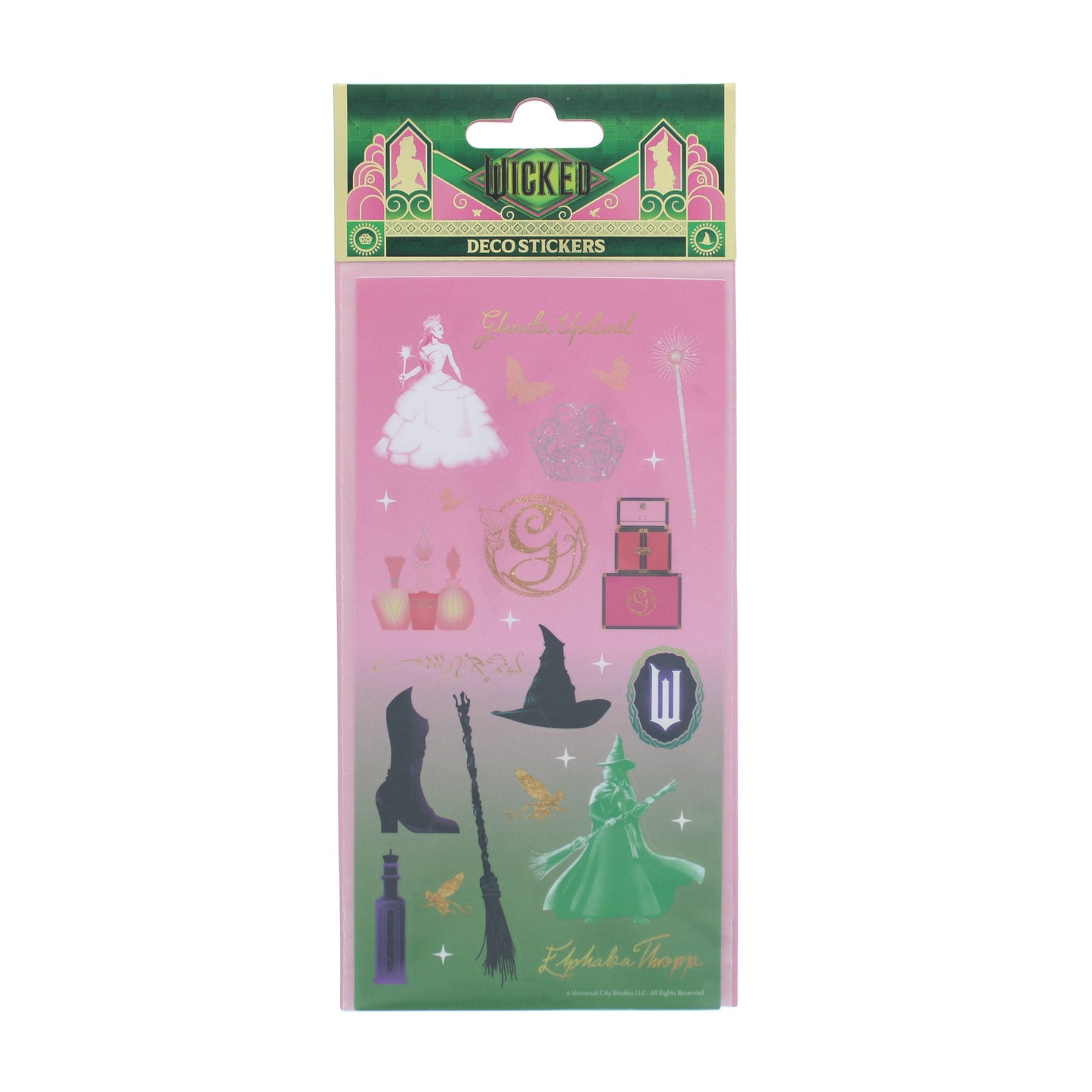 Wicked 27 set of Officially Licensed Stickers