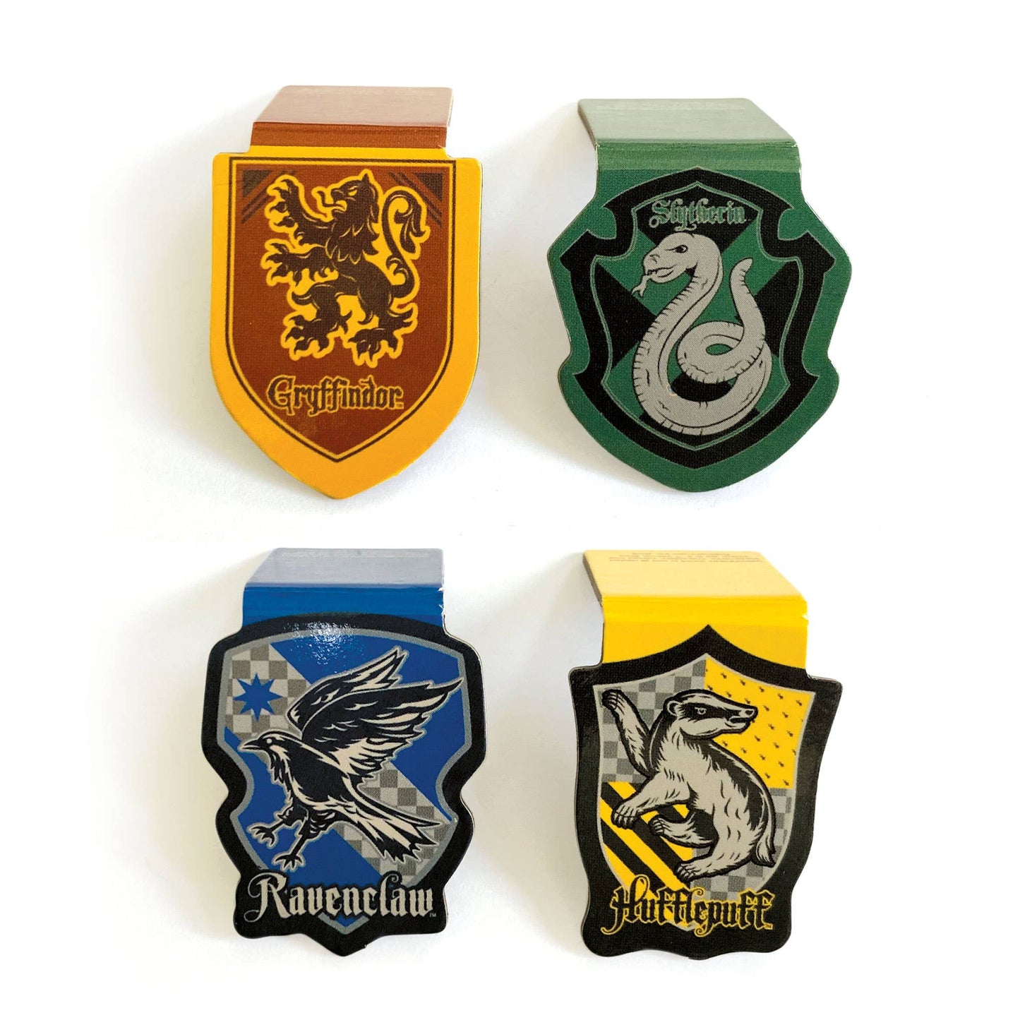 Harry Potter House Crests Licensed Magnetic Bookmarks