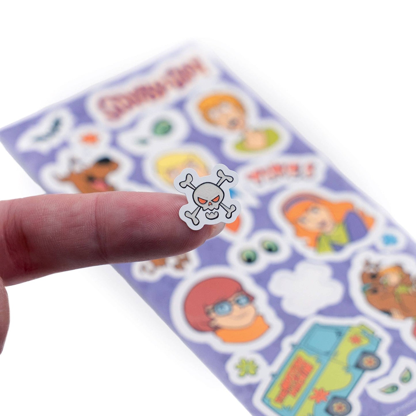 Scooby-Doo Glow in the Dark Stickers | Official Sticker Sheets | 2-Pack | Kids Party & Crafts