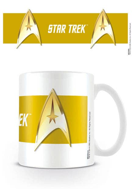 Star Trek (Command Gold) Licensed Mug