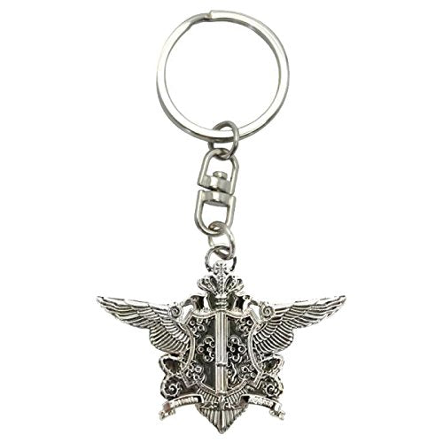 Black Butler Pentacle Metal keyring