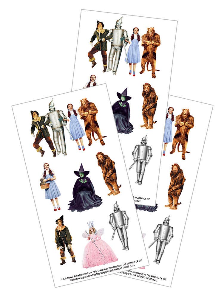 Wizard of Oz - Friends 2" stickers Set Officially Licensed