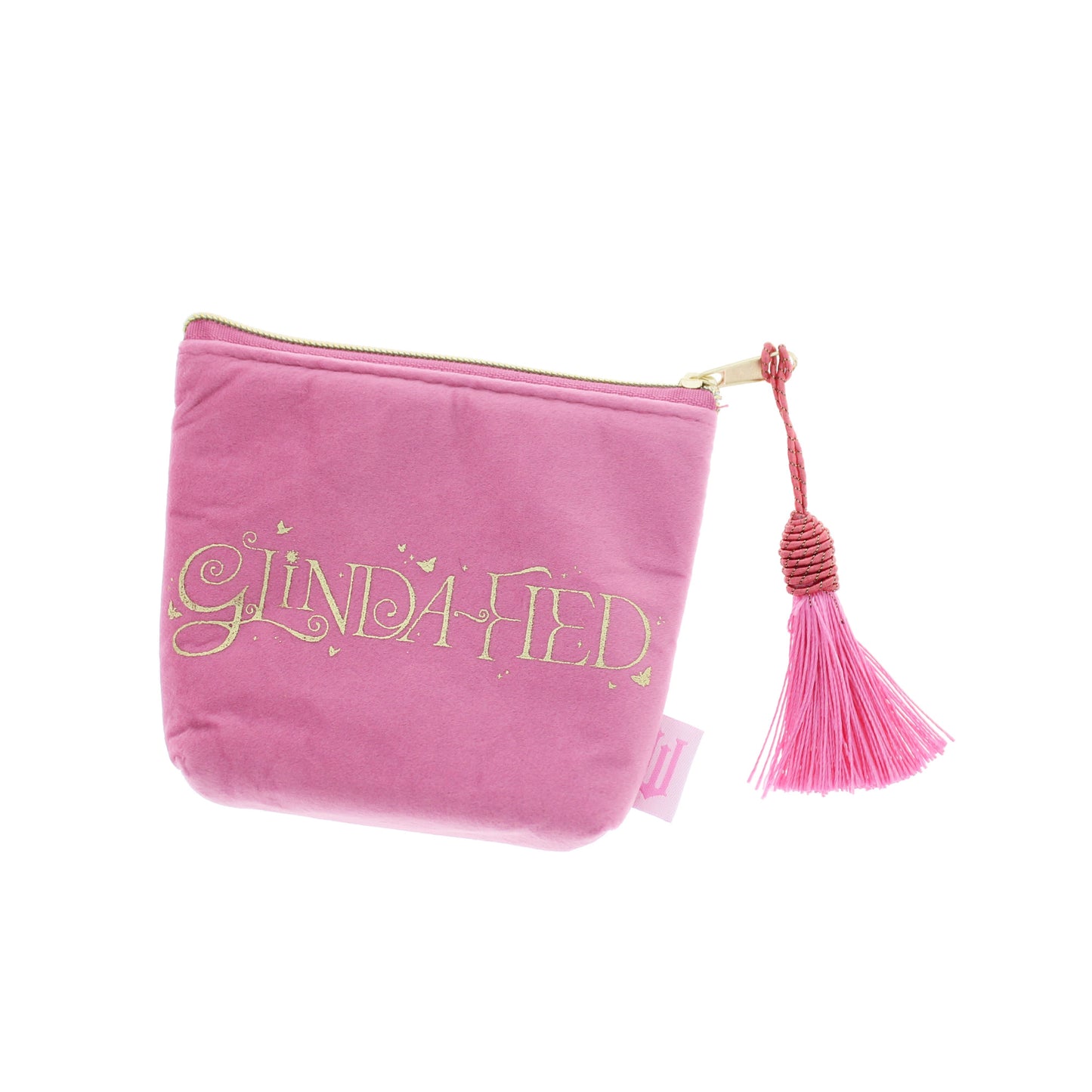 Wizard of Oz Glinda-Fied Pink Velvet Purse – Elegant and Enchanting!