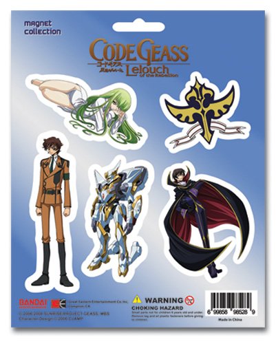 Code Geass Items Code Geass Die-Cut Fridge Magnets – Super Universe