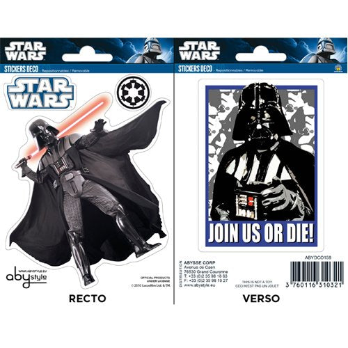 Star Wars Darth Vader Join Us Or Die Lizenziert, repositionierbar