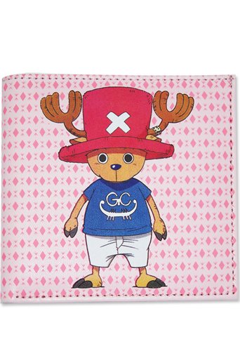 One Piece Chopper Pink Bifold Wallet