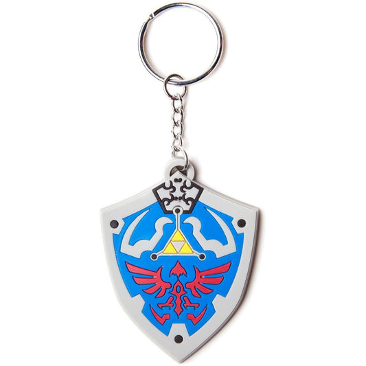 Legend of Zelda Twilight Princess Shield Rubber Keyring