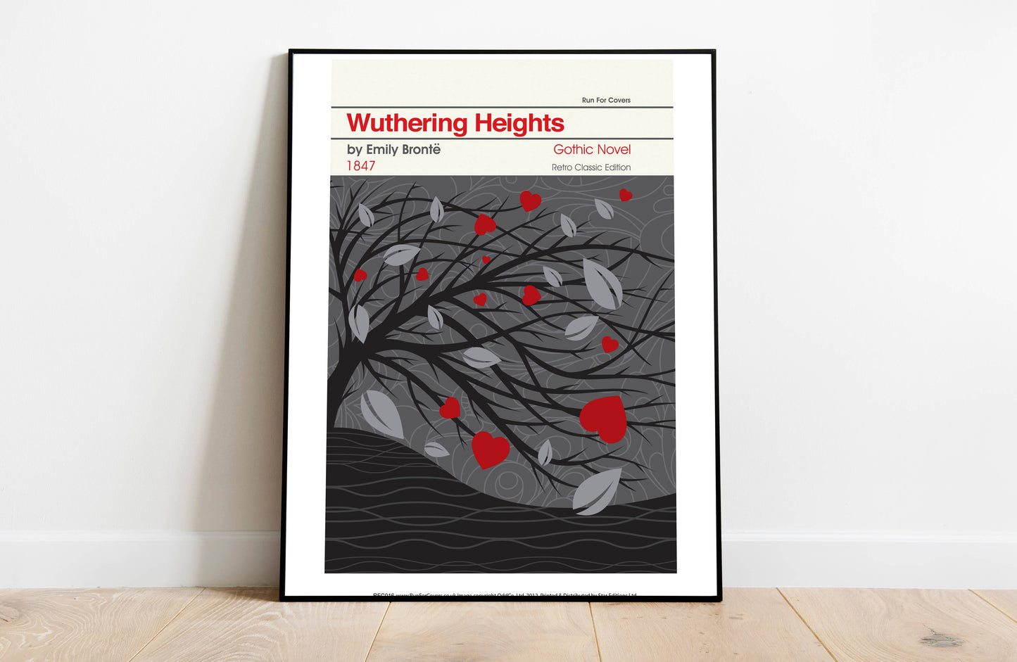 Emily Bronte- Wuthering Heights - 11X14” Premium Art Print