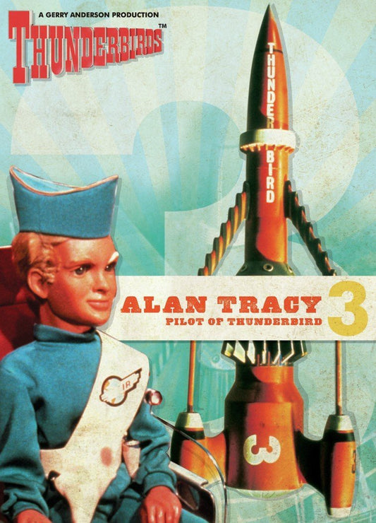 Thunderbirds - Thunderbird 3 Alan Tracy Kühlschrankmagnet