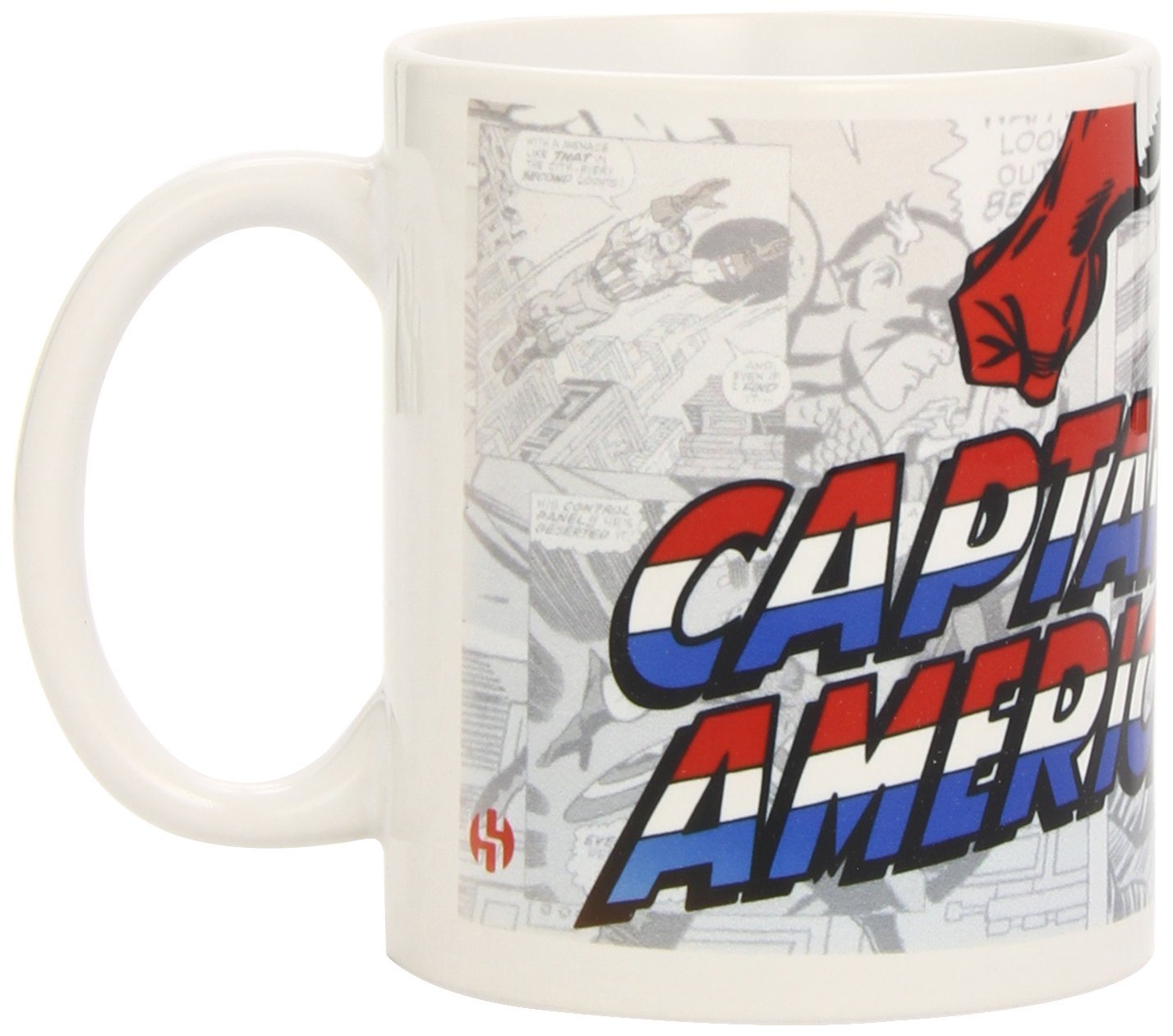 Mug rétro Captain America de Marvel Comics