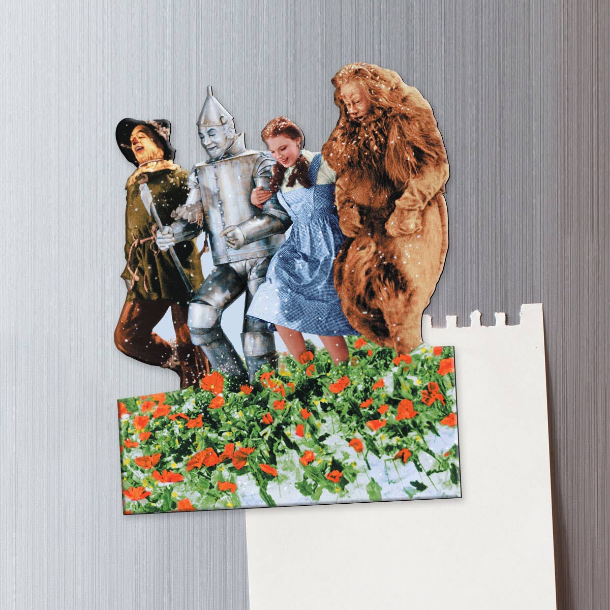 Wizard of Oz Poppy Field Dance Fridge Magnet