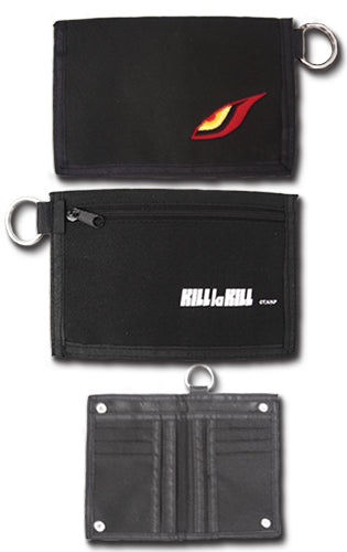 Officially Licensed Kill La Kill Black Bifold Senketsu Wallet - Must-Have for Fans