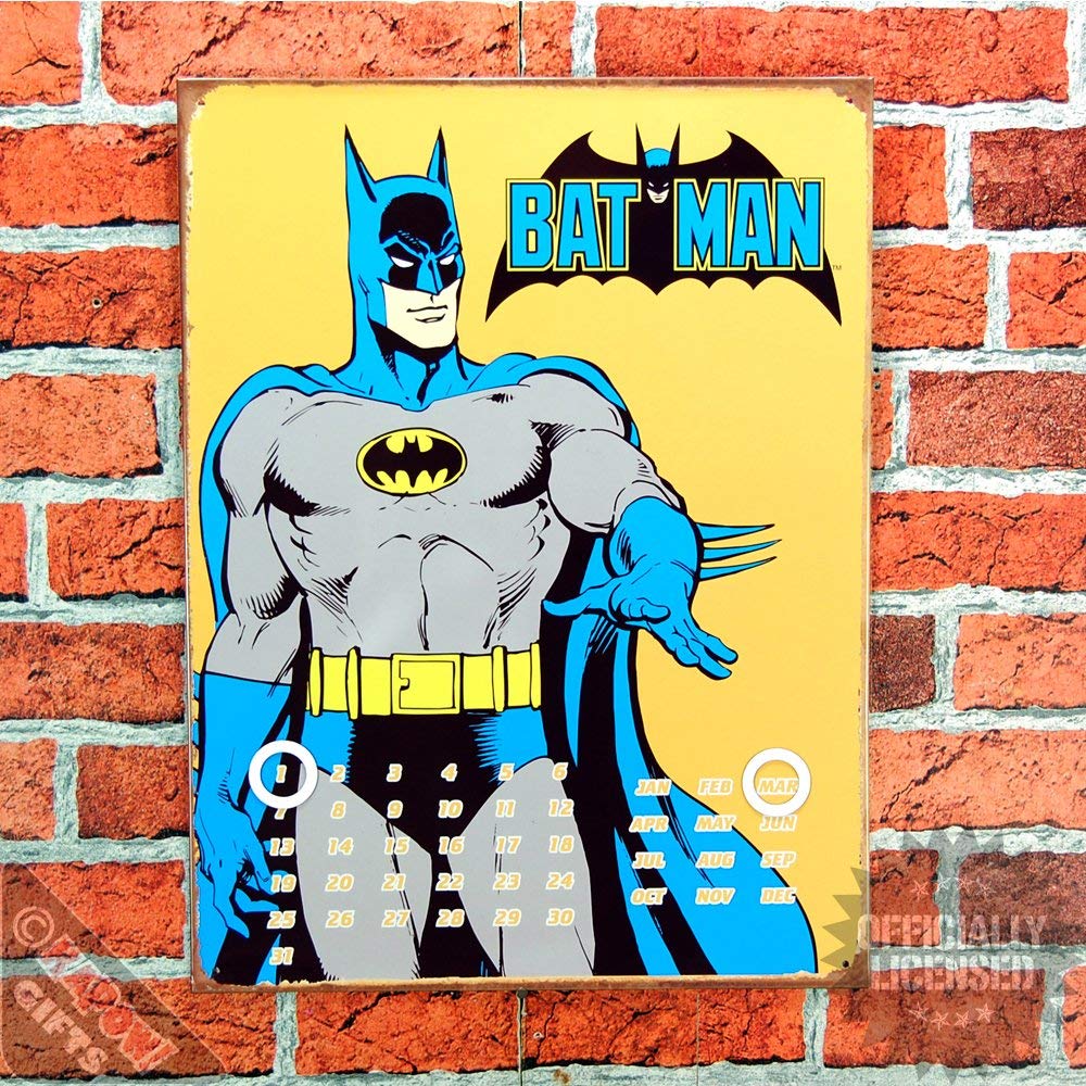 DC Comics Batman Everlasting Metal Calendar