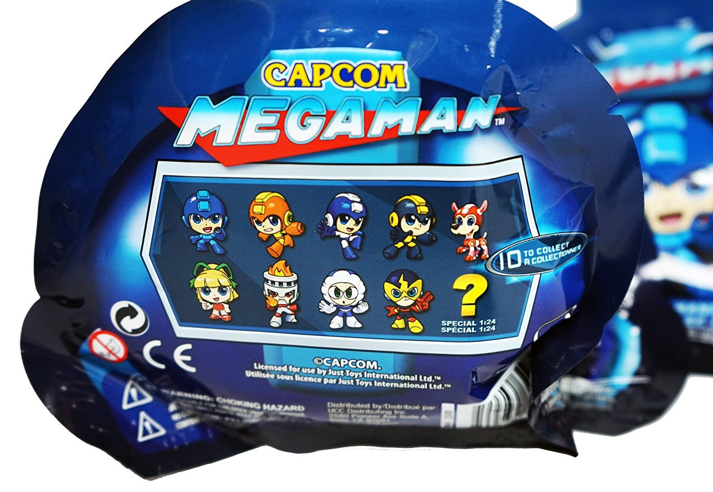 Pack mystère de porte-clés et cintres pour sac à dos Megaman