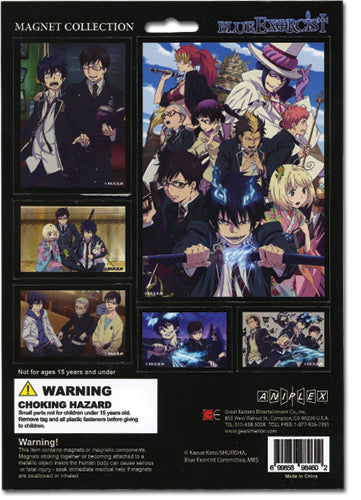 Blue Exorcist Die-Cut Fridge Magnets