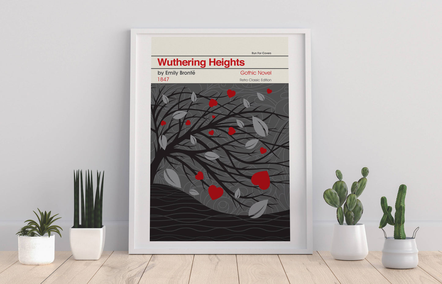 Emily Bronte- Wuthering Heights - 11X14” Premium Art Print