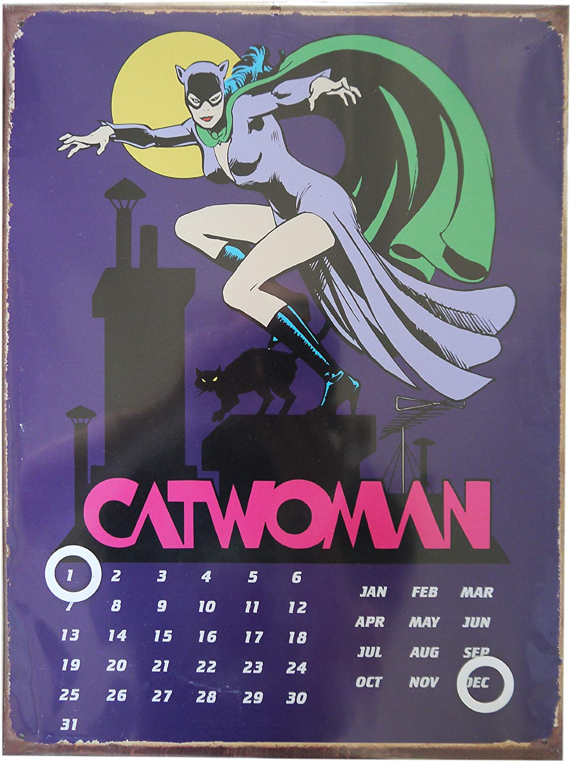 DC Comics Catwoman Ewiger Kalender