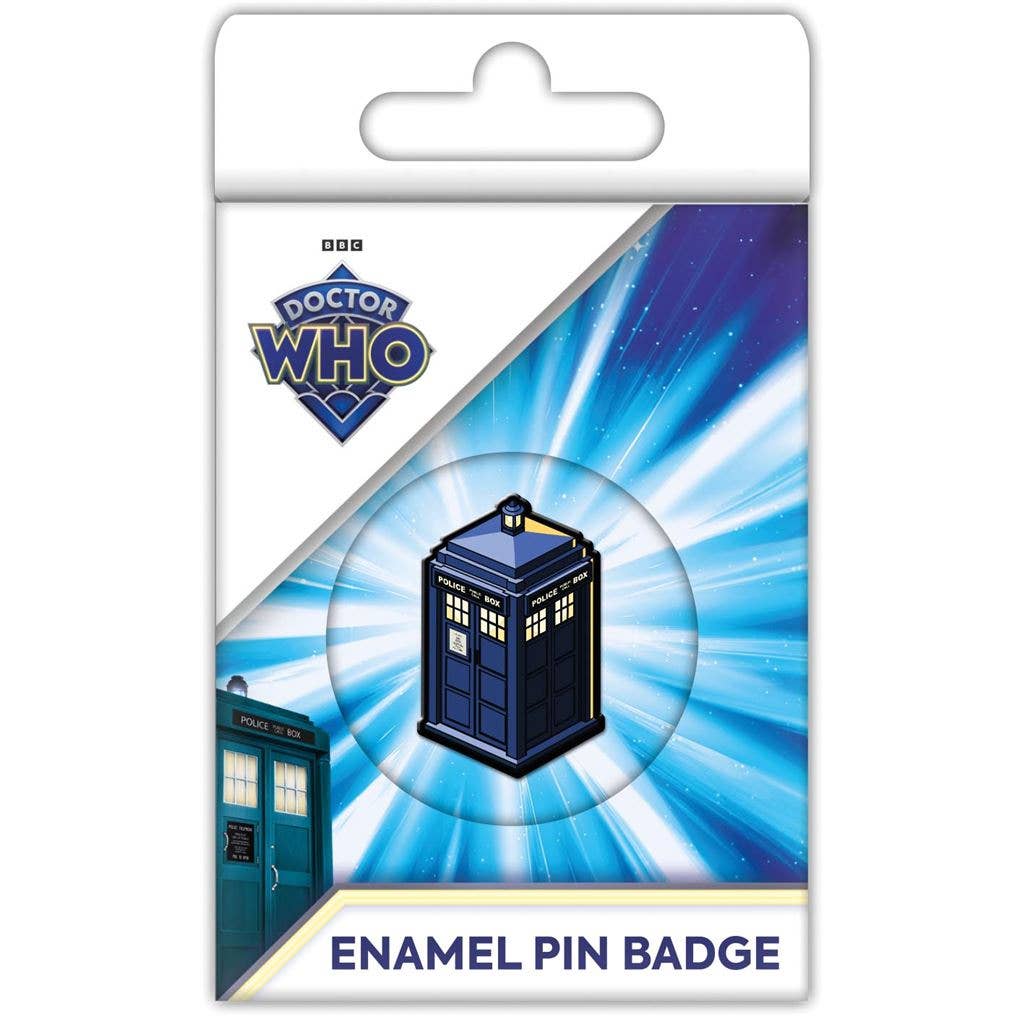 Doctor Who Tardis Enamel Pin Badge