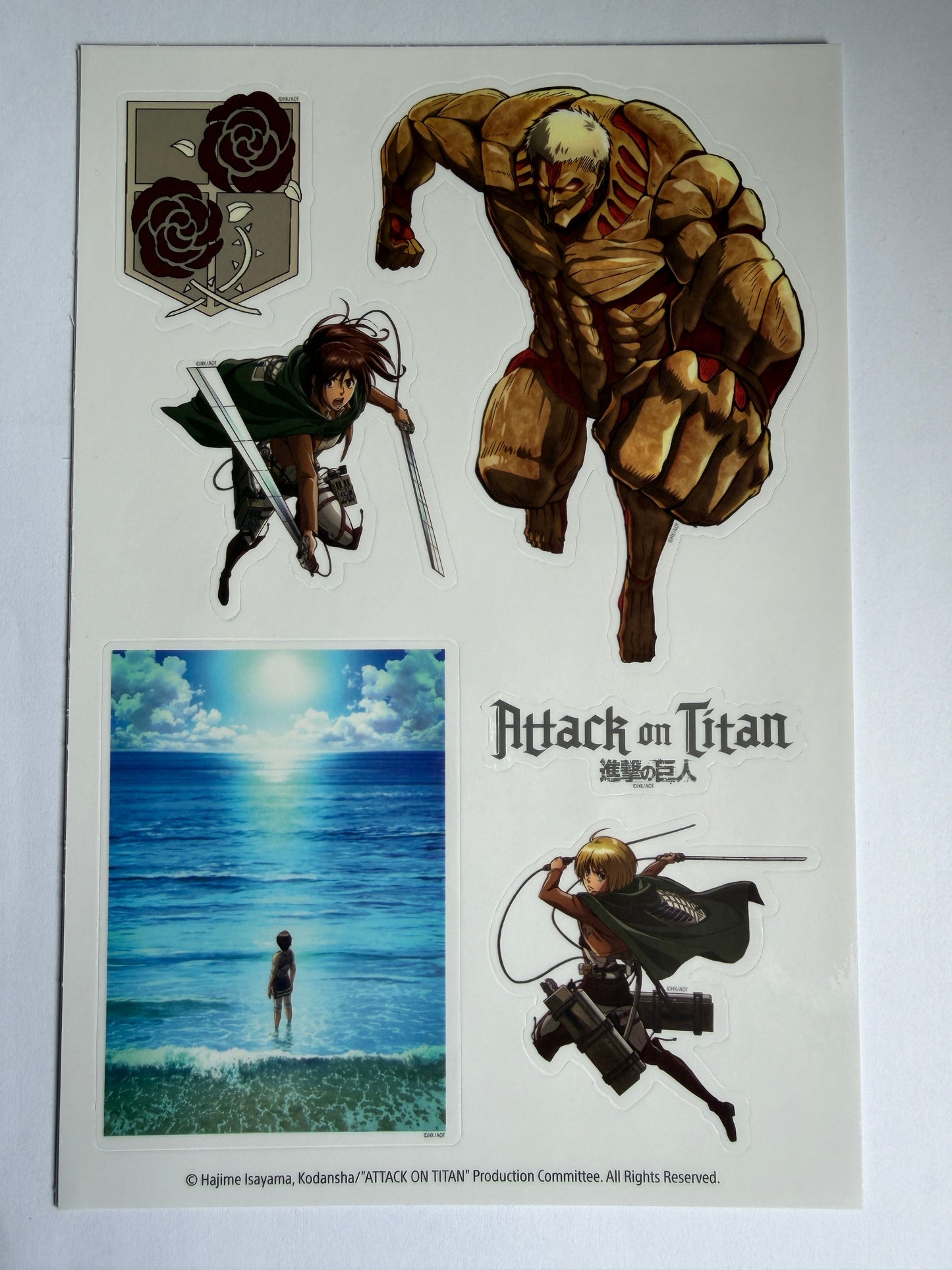 Attack On Titan Tech Stickers