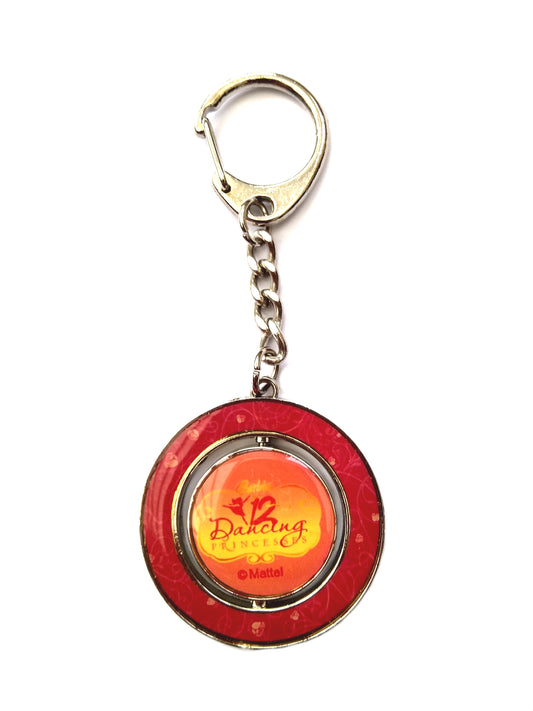 Barbie Dancing Princess Spinner Licensed Metal Keyring