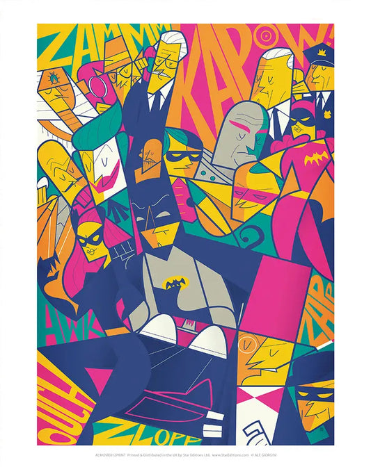 DC Comics Batman Pop Art Print 11 x 14 inches