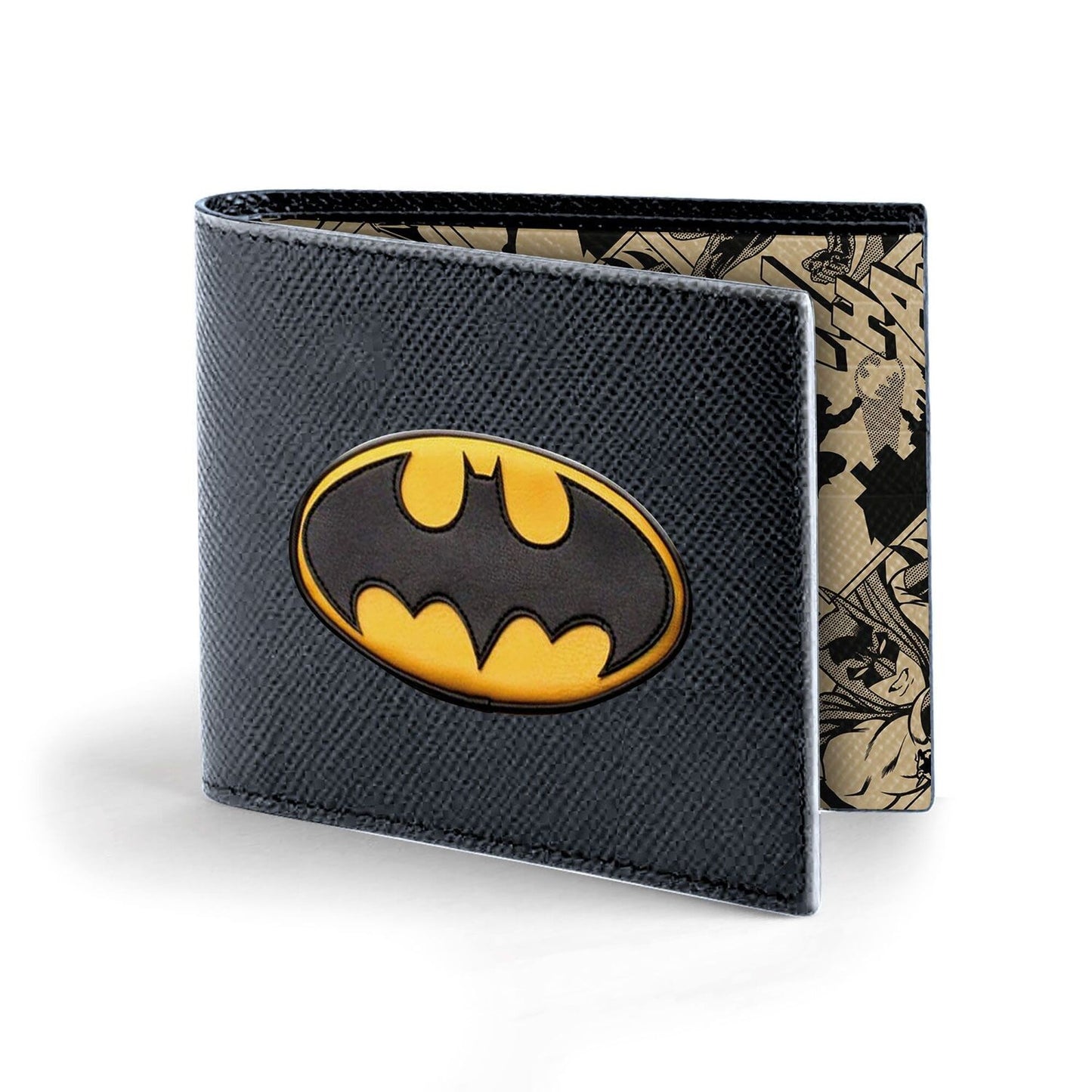 DC Comics Batman Bifold Wallet With Comic-strip Lining