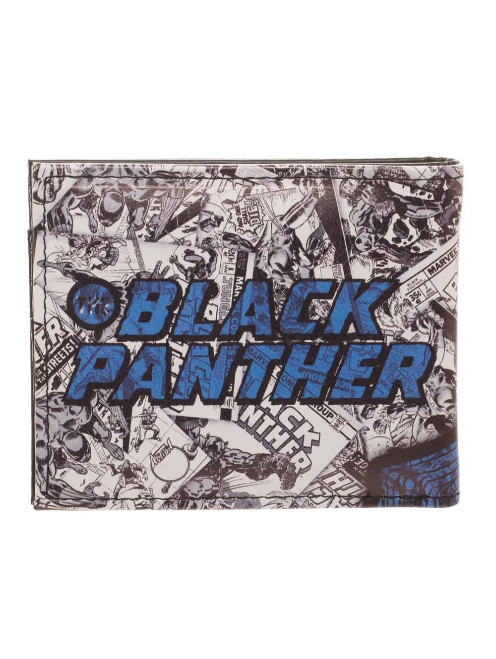 Portefeuille à deux volets Black Panther de Marvel Comics