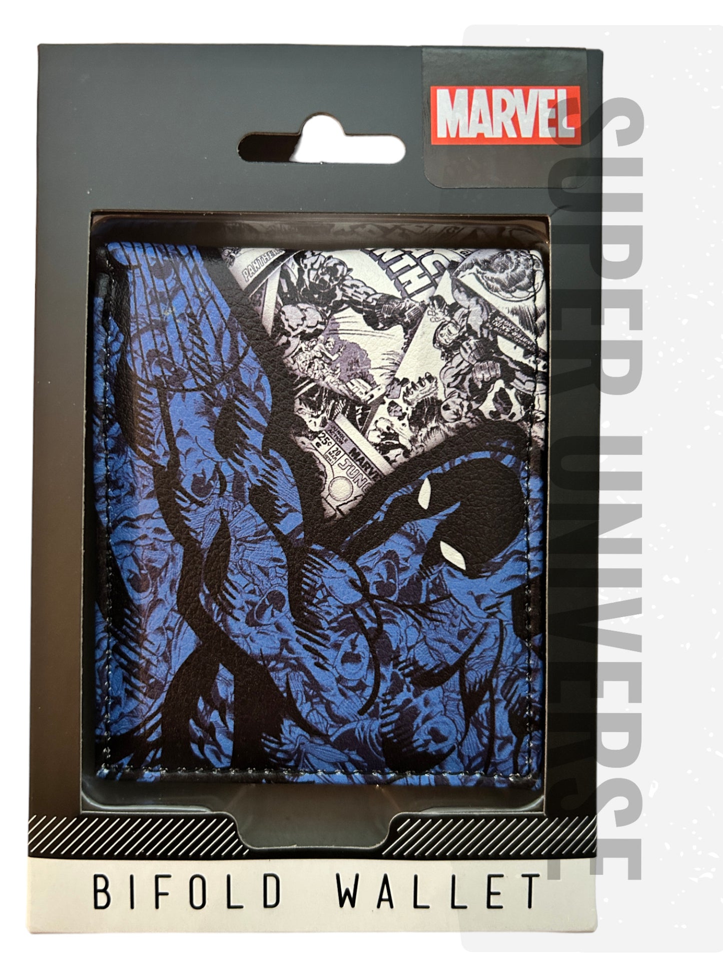 Portefeuille à deux volets Black Panther de Marvel Comics