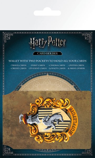 Harry Potter Hufflepuff – Kartenhalter mit 2 Fächern