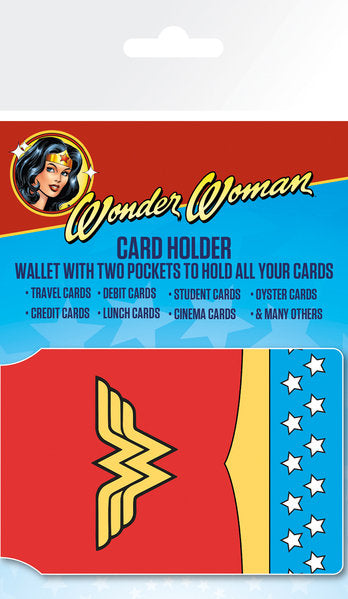 Costume Wonder Woman - Porte-cartes à 2 emplacements