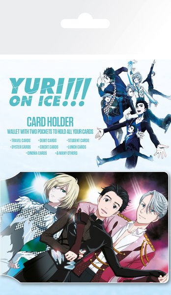 Yuri!!! On Ice – Trio – Kartenhalter mit 2 Fächern