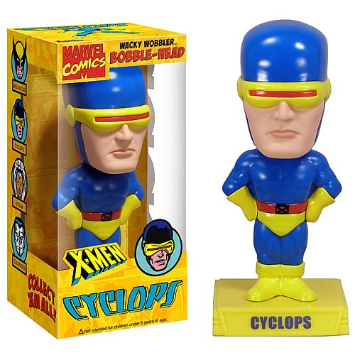 Cyclope Marvel Comics X-Men Bobble Head TRÈS RARE