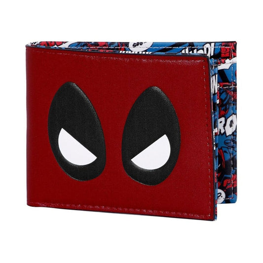 Marvel Comics Deadpool Bifold Wallet With Comic-strip Lining